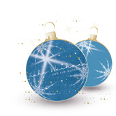 Weihnachtskarten-Dekore