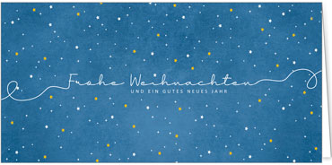 2025 für Firmen | Kategorie - Blaue Struktur Optik - | Motiv: Flockentanz - Artikel Nummer 1143-810