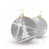 Weihnachtskarten-Dekore