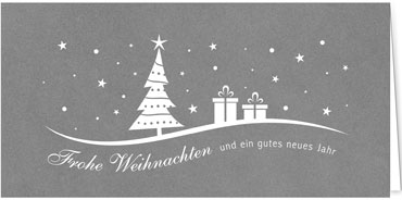 2025 für Firmen | Kategorie - Silber Struktur Optik - | Motiv: Weihnachtsteppich - Artikel Nummer 1144-807