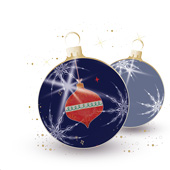 Weihnachtskarten-Dekore