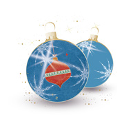 Weihnachtskarten-Dekore