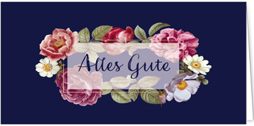 2025 Glückwunschkarten (Grusskarten)  - Programm 2025 | Motiv: Glückskranz - Artikel Nummer 1152-804