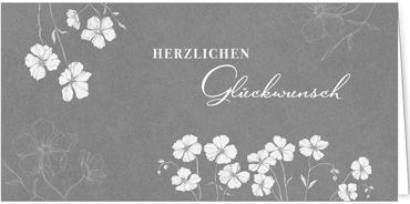 2025 Glückwunschkarten (Grusskarten)  - Programm 2025 | Motiv: Blütenglück - Artikel Nummer 1154-807