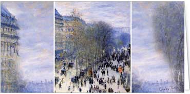 2023 für Firmen | Alte Meister | Motiv: Claude Monet - Boulevard des Capucines - Artikel Nummer 11579