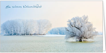 2025 Kategorie Winterlandschaften | Motiv: Seeidylle - Artikel Nummer 11585