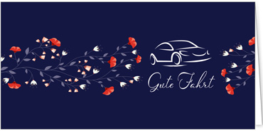 2025 Glückwunschkarten (Grusskarten) für die KFZ Branche - Programm 2025 | Motiv: Autoborte - Artikel Nummer 1159-804