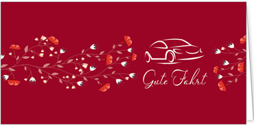 2025 Glückwunschkarten (Grusskarten) für die KFZ Branche - Programm 2025 | Motiv: Autoborte - Artikel Nummer 1159-805