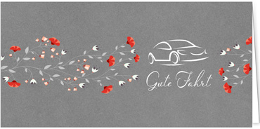 2025 Glückwunschkarten (Grusskarten) für die KFZ Branche - Programm 2025 | Motiv: Autoborte - Artikel Nummer 1159-807