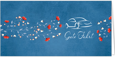 2025 Glückwunschkarten (Grusskarten) für die KFZ Branche - Programm 2025 | Motiv: Autoborte - Artikel Nummer 1159-810