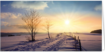 2025 Kategorie Winterlandschaften | Motiv: Weg der Hoffnung - Artikel Nummer 11674