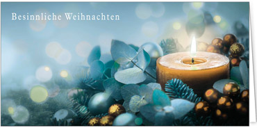 2025 für Firmen | Kategorie Weihnachtliche  Fotoimpressionen | Motiv: Eukalyptus-Kranz - Artikel Nummer 11679