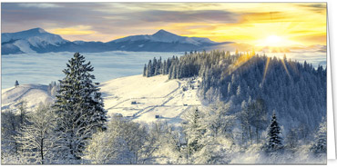2025 Kategorie Winterlandschaften | Motiv: Morgendliche Winterlandschaft - Artikel Nummer 11714