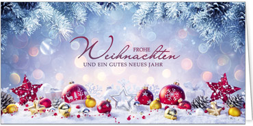 2025 für Firmen | Kategorie Weihnachtliche  Fotoimpressionen | Motiv: Sanfter Schneeschmuck - Artikel Nummer 11725