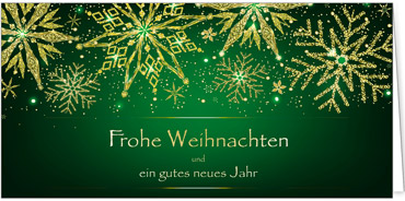 2025 für Firmen | Kategorie Grüne Impressionen | Motiv: Grünes Goldfunkeln - Artikel Nummer 11742