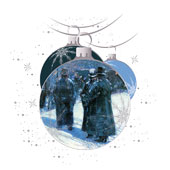 Weihnachtskarten-Dekore