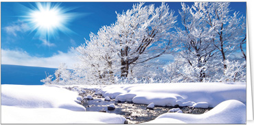 2025 Kategorie Winterlandschaften | Motiv: Strahlende Winterlandschaft - Artikel Nummer 11757