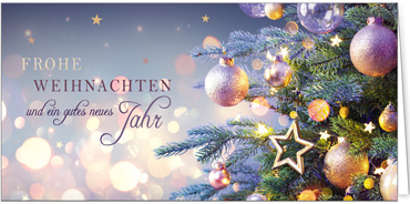 2025 für Firmen | Kategorie Weihnachtliche  Fotoimpressionen | Motiv: Schimmernder Weihnachtsbaum - Artikel Nummer 11761