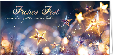 2025 für Firmen | Kategorie Weihnachtliche  Fotoimpressionen | Motiv: Sternenstimmung - Artikel Nummer 11765