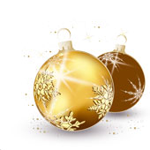 Weihnachtskarten-Dekore