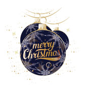 Weihnachtskarten-Dekore