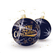 Weihnachtskarten-Dekore