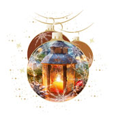 Weihnachtskarten-Dekore