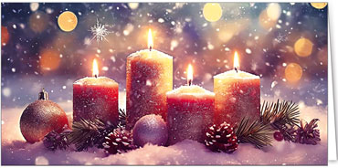 2025 für Firmen | Kategorie Weihnachtliche  Fotoimpressionen | Motiv: Weihnachtliche Glanzlichter - Artikel Nummer 11808