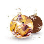 Weihnachtskarten-Dekore