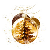 Weihnachtskarten-Dekore