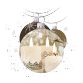 Weihnachtskarten-Dekore