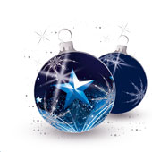 Weihnachtskarten-Dekore