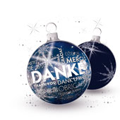 Weihnachtskarten-Dekore