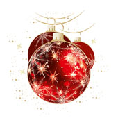 Weihnachtskarten-Dekore