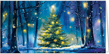 2025  | Motiv: Leuchtendes Wintermärchen - Artikel Nummer 11829