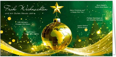 2025 für Firmen | Kategorie Internationale Weihnachtsgrüße | Motiv: Bewegte Welt - Artikel Nummer 11834
