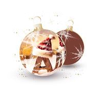 Weihnachtskarten-Dekore