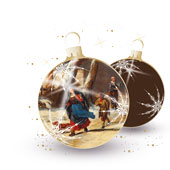 Weihnachtskarten-Dekore