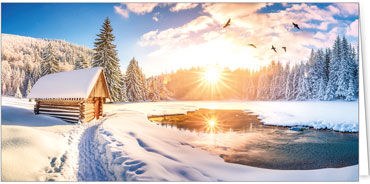 2025 Kategorie Winterlandschaften | Motiv: Sternspiegelung - Artikel Nummer 11850