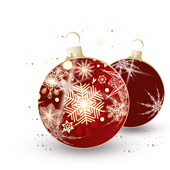 Weihnachtskarten-Dekore