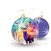 Weihnachtskarten-Dekore