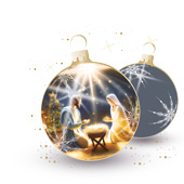 Weihnachtskarten-Dekore