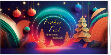 2025 für Firmen | Kategorie - Farben Feuerwerk - | Motiv: Wünschewald - Artikel Nummer 11863