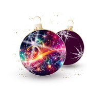 Weihnachtskarten-Dekore