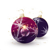 Weihnachtskarten-Dekore