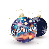 Weihnachtskarten-Dekore