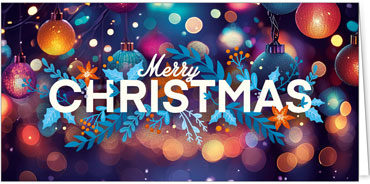 2025 für Firmen | Kategorie - Farben Feuerwerk - | Motiv: Christmas-Bokeh - Artikel Nummer 11869