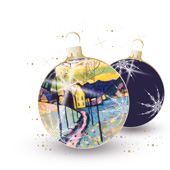 Weihnachtskarten-Dekore