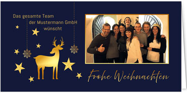 2025 für Firmen | Kategorie mit Firmenfoto | Motiv: Team-Kristallregen - Artikel Nummer 11876