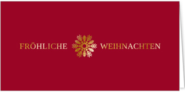 2025 für Firmen | Kategorie Edle Goldprägung | Motiv: Eissternwünsche - Artikel Nummer 12-805-G
